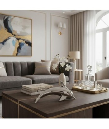 Pisapapel Delfín de Vidrio Decorativo - Elegante y Moderno