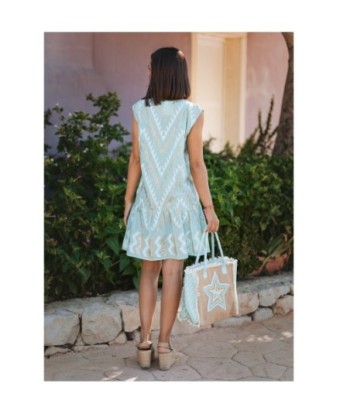 Vestido Corto Multicolor para Mujer - Estilo Elegante, Comodidad y Moda Actual - Ideal para Fiesta y Ocasiones
