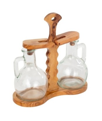 Vinagrera de Madera de Olivo para Cocina - Utensilio de Alta Calidad y Diseño Exclusivo