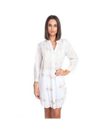 Kurta Multicolor para Mujer - Estilo Ibiza, 100% Algodón, Perfecta para Ocasiones Especiales y Uso Diario, Moda