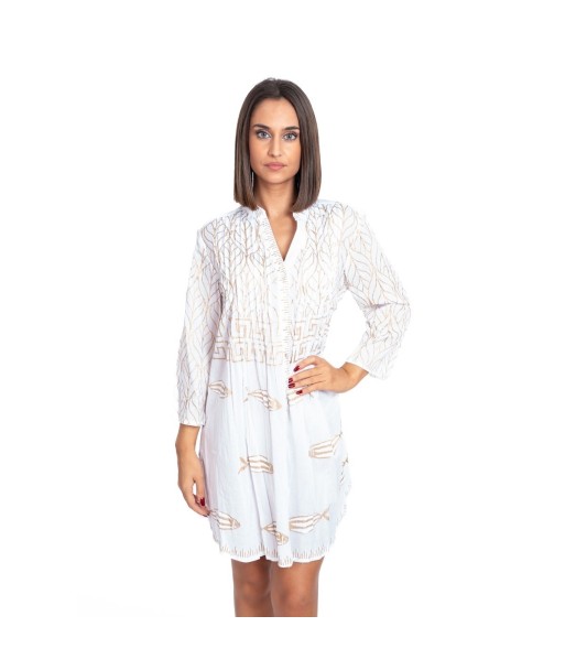 Kurta Multicolor para Mujer - Estilo Ibiza, 100% Algodón, Perfecta para Ocasiones Especiales y Uso Diario, Moda