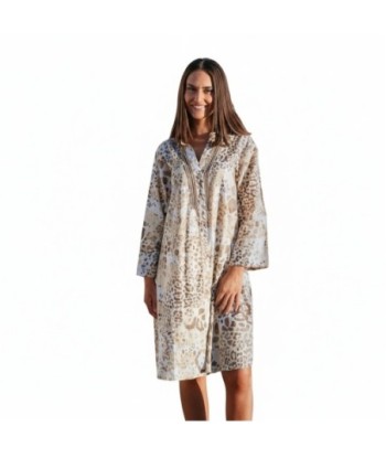 Isla Bonita By SIGRIS Kurta de Algodón 100% con Estampado Animal - Elegancia y Comodidad