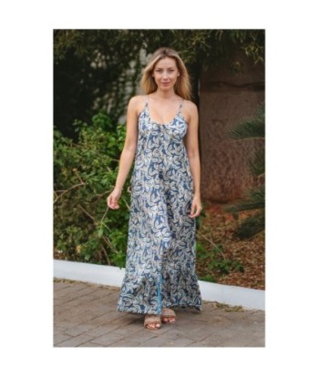 Isla Bonita By SIGRIS Vestido Largo de Viscosa con Estampado Floral