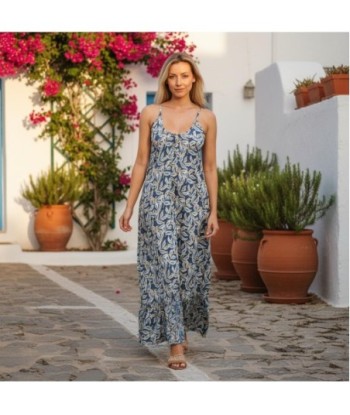 Isla Bonita By SIGRIS Vestido Largo de Viscosa con Estampado Floral