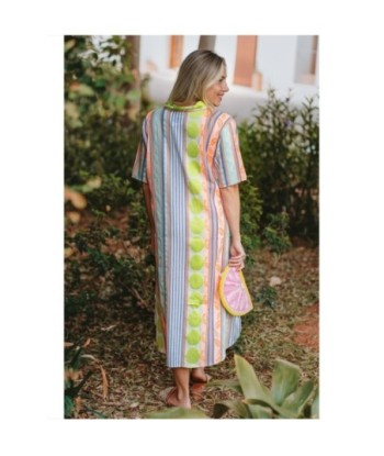 Isla Bonita By SIGRIS Vestido Midi de Viscosa con Estampado Colorido