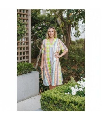 Isla Bonita By SIGRIS Vestido Midi de Viscosa con Estampado Colorido