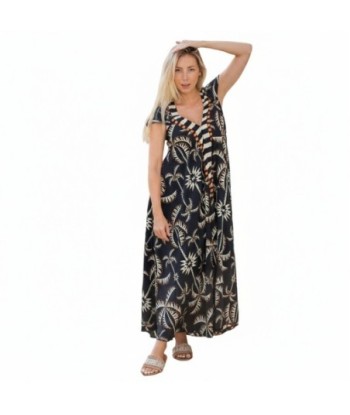 Isla Bonita By SIGRIS Vestido Largo de Viscosa con Estampado Floral