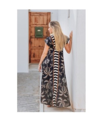 Isla Bonita By SIGRIS Vestido Largo de Viscosa con Estampado Floral