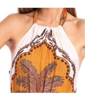 Vestido Largo Midi Multicolor de Algodón para Mujer - Moda Étnica Isla Bonita, Ideal para Fiesta y Ocasiones Especiales