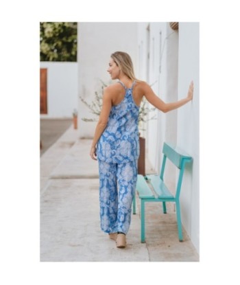 Isla Bonita By SIGRIS Pantalones de Viscosa 100% con Estampado Floral