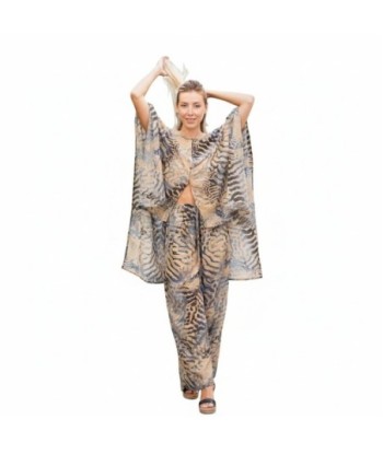 Isla Bonita By SIGRIS Pantalones de Algodón Estilo Animal Print