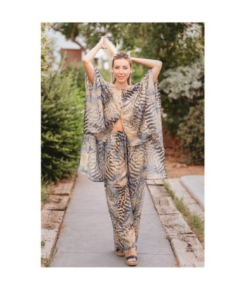 Isla Bonita By SIGRIS Pantalones de Algodón Estilo Animal Print