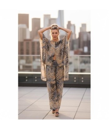 Isla Bonita By SIGRIS Pantalones de Algodón Estilo Animal Print
