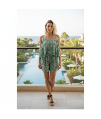 Isla Bonita By SIGRIS Pantalones Cortos de Viscosa con Estampado Estacional