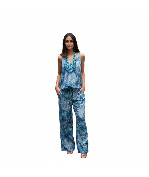Isla Bonita By SIGRIS Pantalones de Poliester con Estampado Tropical