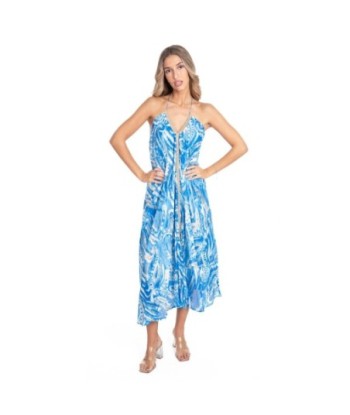 Vestido Largo Midi Multicolor para Mujer - Elegante Vestido de Fiesta, Ideal para Ocasiones Especiales y Uso Diario