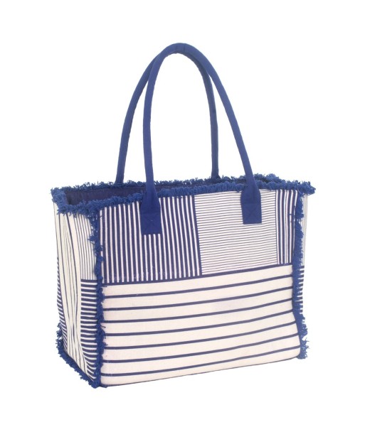 Isla Bonita By SIGRIS Bolso de Algodón 100% con Diseño a Rayas