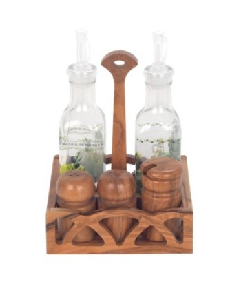 ORIGEN Home Decor Vinagrera usos Utensilios | Vinagrera Marrón - 20x15x10cm