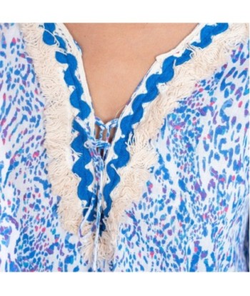 Kurta Multicolor para Mujer - Estilo Bohemio, 100% Algodón, Perfecto para Ocasiones Especiales y Cotidianas, Moda