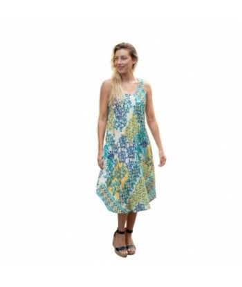 Isla Bonita By SIGRIS Vestido Midi de Algodón con Diseño Floral