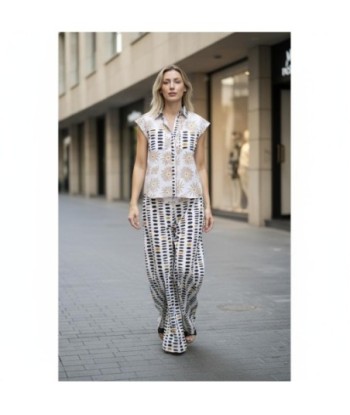 Isla Bonita By SIGRIS Pantalones de Algodón 100% con Diseño Moderno