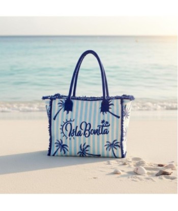 Isla Bonita By SIGRIS Bolso de Algodón con Estampado de Palmera 'Isla Bonita'