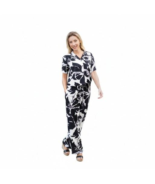 Isla Bonita By SIGRIS Pantalones de Viscosa 100% con Estampado Floral