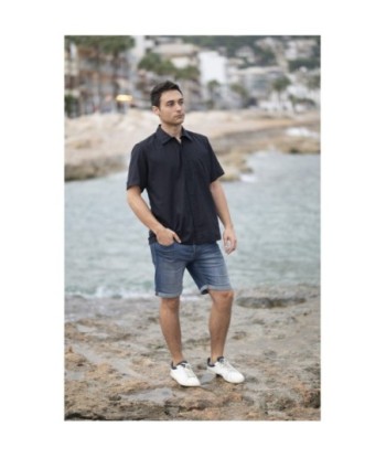 Isla Bonita By SIGRIS Camisa Hombre 100% Algodón - Estilo Casual