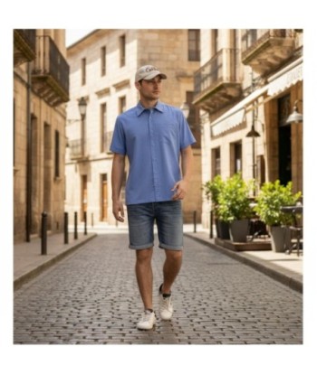 Isla Bonita By SIGRIS Camisa Hombre 100% Algodón - Diseño Casual