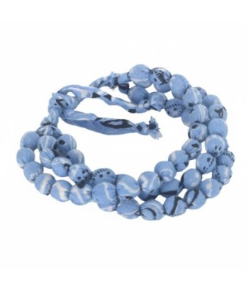 Isla Bonita By SIGRIS Pulsera de Algodón y PVC en Color Azul