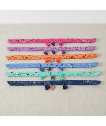 Isla Bonita By SIGRIS Pulsera 6U de Algodón Colorido con Borlas