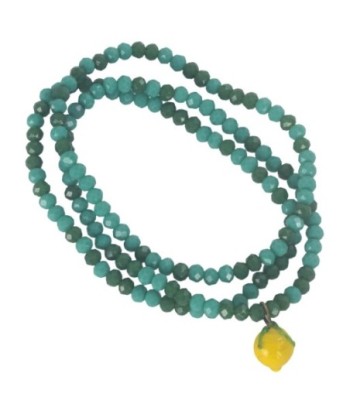 Isla Bonita By SIGRIS Surtido Pulseras de Algodón con Charm de Limón