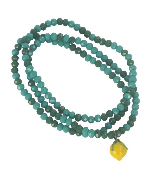 Isla Bonita By SIGRIS Surtido Pulseras de Algodón con Charm de Limón
