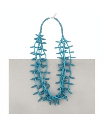 Isla Bonita By SIGRIS Collar de Resina de Poliéster en Azul Turquesa
