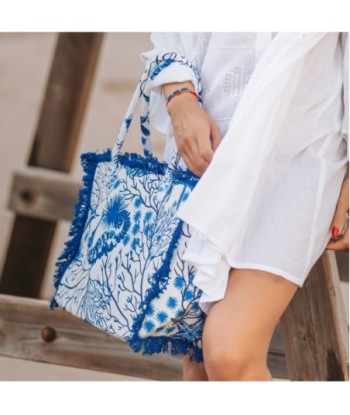 Bolso Mujer Azul Isla Bonita Sun and Sand - Tote Bag de Algodón, Ideal para Regalos, Mochila Bandolera, Estilo