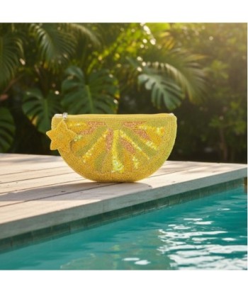 Isla Bonita By SIGRIS Bolso De Mano Amarillo con Apliques de Estrella