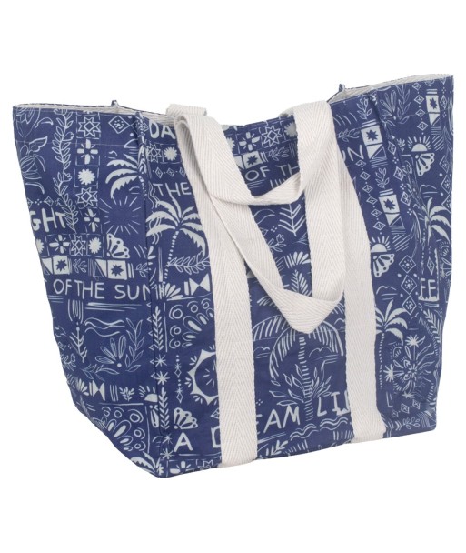 Isla Bonita By SIGRIS Bolso de Algodón con Estampado Tropical