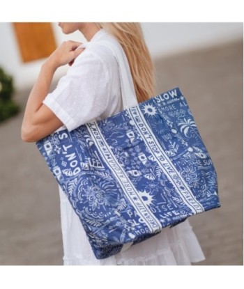 Isla Bonita By SIGRIS Bolso de Algodón con Estampado Tropical