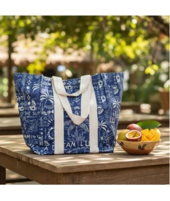 Isla Bonita By SIGRIS Bolso de Algodón con Estampado Tropical