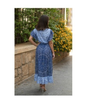 Isla Bonita By SIGRIS Vestido Largo de Algodón con Estampado Floral