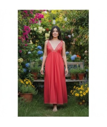 Isla Bonita By SIGRIS Vestido Largo de Verano en Algodón 100%