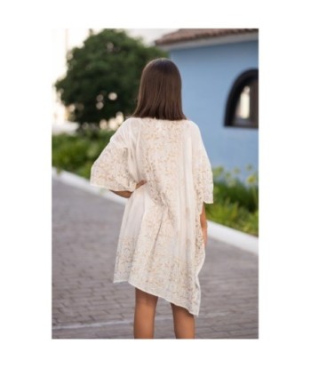 Poncho Mujer Crudo Estampado - Ropa Mujer Invierno, Batamanta, Jersey Corto, Chaqueta Manga ¾, Estilo Ibiza, Moda