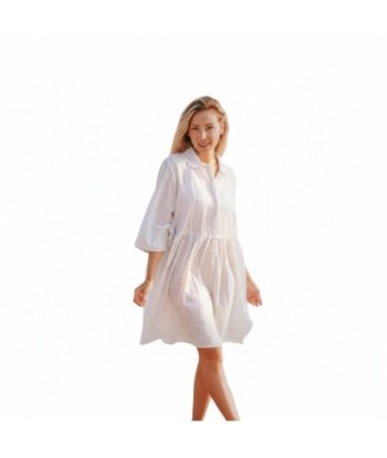 Isla Bonita By SIGRIS Vestido Camisero de Algodón 100%
