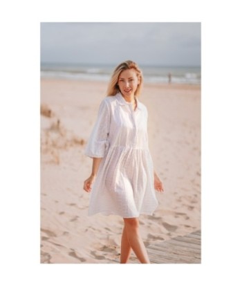 Isla Bonita By SIGRIS Vestido Camisero de Algodón 100%