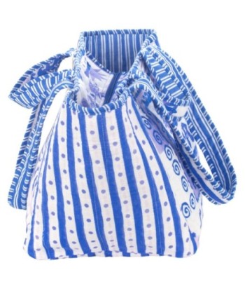 Isla Bonita By SIGRIS Bolso de Algodón Estampado Marino