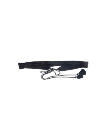 Cinturón Azul para Hombre y Mujer - Cinturones de Algodón Liso con Cierre Broche - Ideal para Traje y Ocasiones