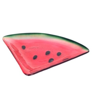 Plato Sandia de Vidrio - Color Rosa, Estilo Divertido y Útil