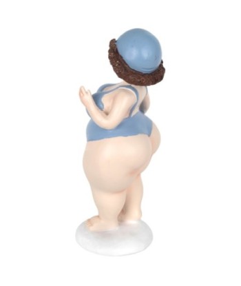 Figura de Bañista de Resina con Balón | Decoración Creativa