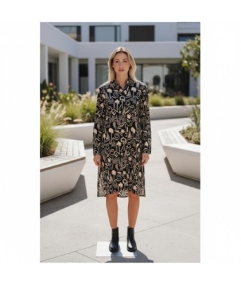Isla Bonita By SIGRIS Vestido Camisero de Algodón con Estampado Floral