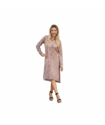 Isla Bonita By SIGRIS Vestido Camisero de Algodón con Estampado Floral